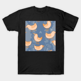 Goofy Birds Blue T-Shirt